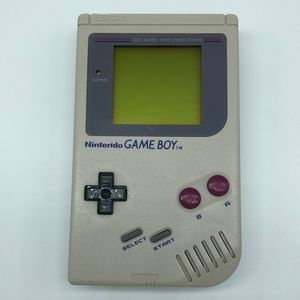 Original GameBoy DMG-01 with Super Mario Land